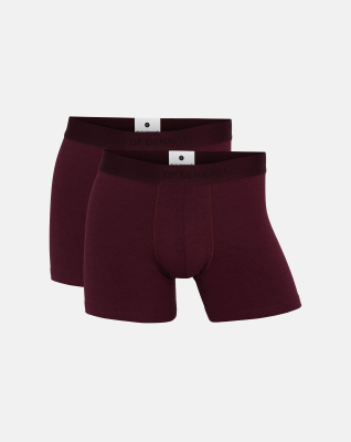 Bambusviskose, Unterhosen, 2-Pack, Rot -JBS of Denmark Men