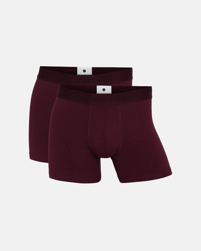 Bambusviskose, Unterhosen, 2-Pack, Rot -JBS of Denmark Men
