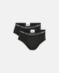 Bambusviskose, Slip, 2-Pack, Schwarz -JBS of Denmark Men