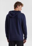 Bambusviskose, Hoodie m. logo, Marine -JBS of Denmark Men