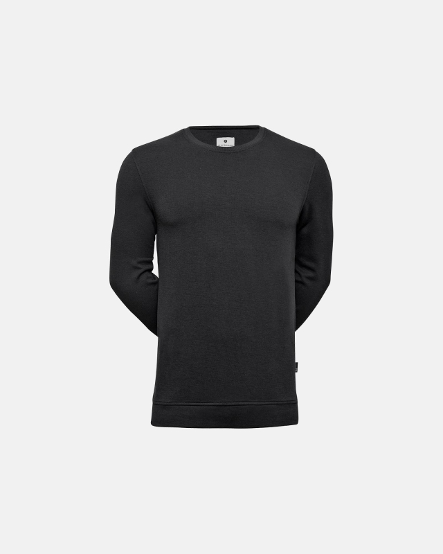 Bambusviskose, Sweatshirt, Schwarz -JBS of Denmark Men