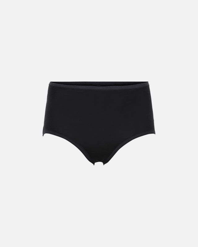 Bio-Wolle, Maxi Slip, Schwarz -JBS of Denmark Women