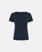 Bambusviskose,  T-Shirt, Marineblau - JBS of Denmark Women