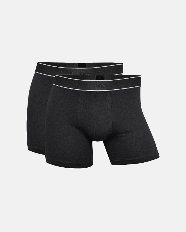 Bambusviskose, Unterhosen Pique, 2-pack, Schwarz -JBS of Denmark Men