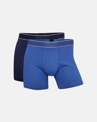 Bambusviskose, Unterhosen Pique, 2-pack, Mehrfarbig