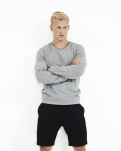 Bambusviskose, Sweat-Shorts, Schwarz