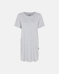 Bambusviskose, Big Shirt, Hellgrau melange -JBS of Denmark Women