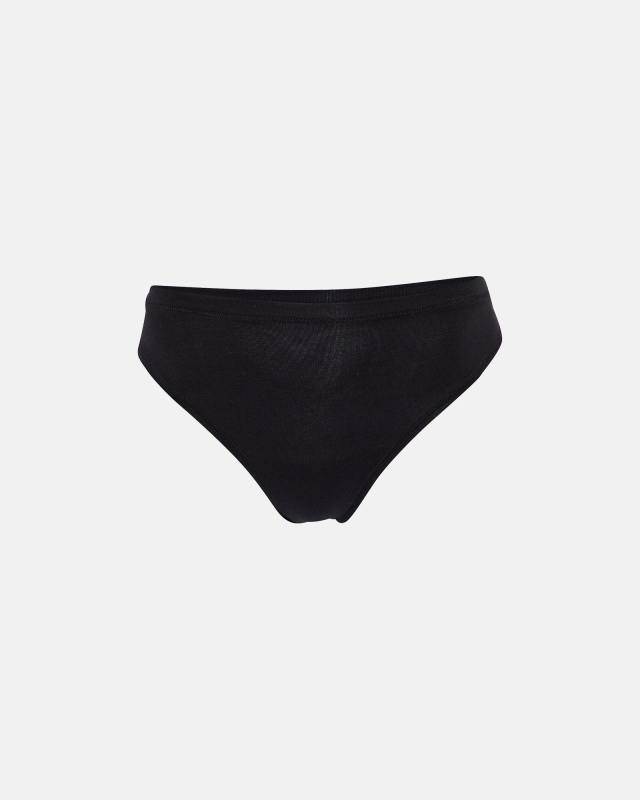Bambus, String Pantie, Schwarz -JBS of Denmark Women