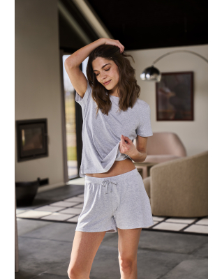 Bambus, Shorts, Grau -JBS of Denmark Women