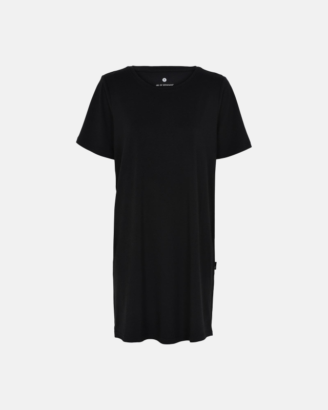 Bambusviskose, Big Shirt, Schwarz -JBS of Denmark Women