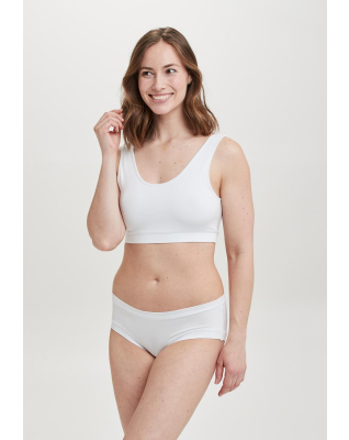 Bambusviskose, Hipster Slip, Weiß -JBS of Denmark Women