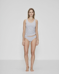 Bambus, Top Breiter Träger, 2-Pack, Grau -JBS of Denmark Women