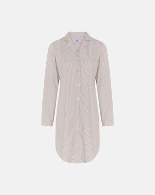 Bambusviskose, Nachthemd mit Knöpfen, Sand -JBS of Denmark Women