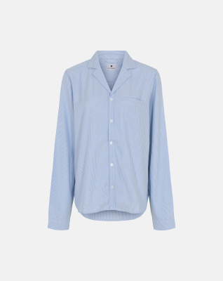 Bambusviskose, Nachhemd, Blau -JBS of Denmark Women