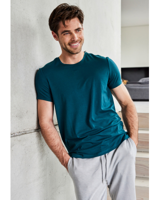 Bio-Wolle, T-shirt, Grün -JBS of Denmark Men