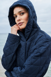 Fleece, Bademantel für Winterschwimmen, Navy -JBS of Denmark Women