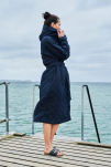 Fleece, Bademantel für Winterschwimmen, Navy -JBS of Denmark Women