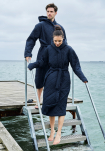 Fleece, Bademantel für Winterschwimmen, Navy -JBS of Denmark Women