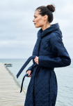 Fleece, Bademantel für Winterschwimmen, Navy -JBS of Denmark Women