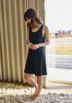 Bambusviskose, Jerseykleid, Schwarz -JBS of Denmark Women