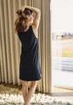 Bambusviskose, Jerseykleid, Schwarz -JBS of Denmark Women
