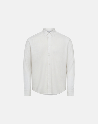 Leinen, Hemd, Weiß -JBS of Denmark Men