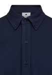 Bambusviskose, Polo-Shirt in "Pique", Marineblau -JBS of Denmark Men