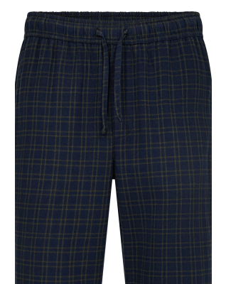 100% Flanell-Baumwolle, Pyjamahose, Gestreift