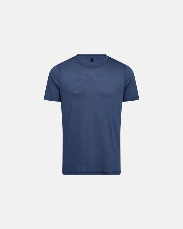 Bio-Wolle, T-shirt, Blau -JBS of Denmark Men