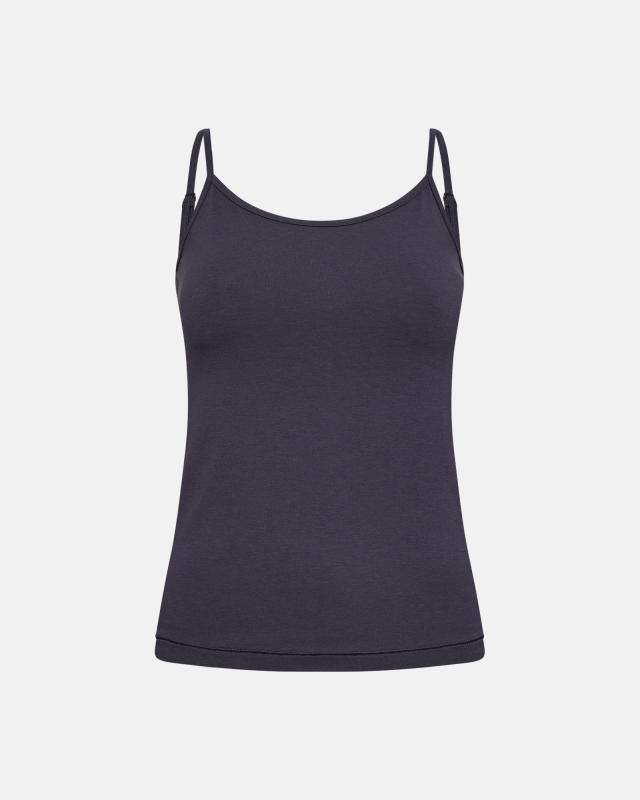 Bambusviskose, Top schmaler Träger, Grau -JBS of Denmark Women