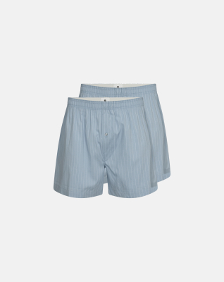 Boxershorts 2-pack, Bambusviscose, Hellblau