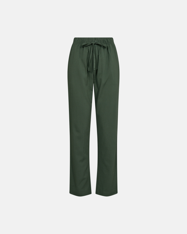 Bambus, "Seersucker" Schlafhosen, Grün -JBS of Denmark Women