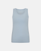Bambusviskose, Top breite Träger, Hellblau - JBS of Denmark Women
