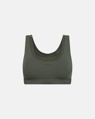 Bambus, BH Top, Grün -JBS of Denmark Women