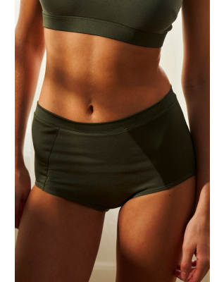 Bio-Bambusviskose, Maxi-Slip, Grün -JBS of Denmark Women