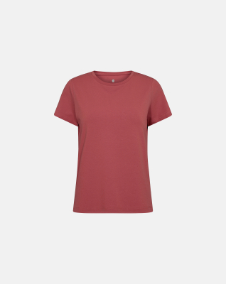 Bambusviskose, T-Shirt, Rot -JBS of Denmark Women