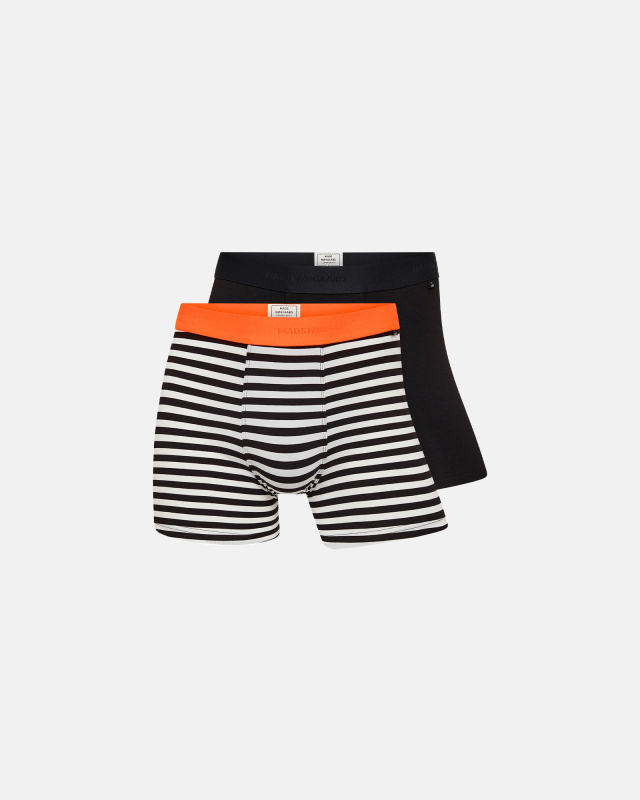 Organische Bambus-Viskose, Tights, 2-Pack, Mehrfarbig -JBS x Mads Nørgaard