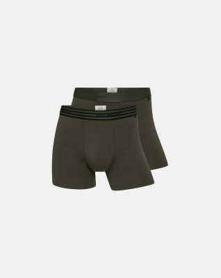 Organische Bambus-Viskose, Tights, 2-Pack, Army -JBS x Mads Nørgaard