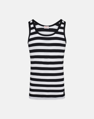 100 % Bio-Baumwolle, Tanktop "Original", Gestreift -JBS x Mads Nørgaard