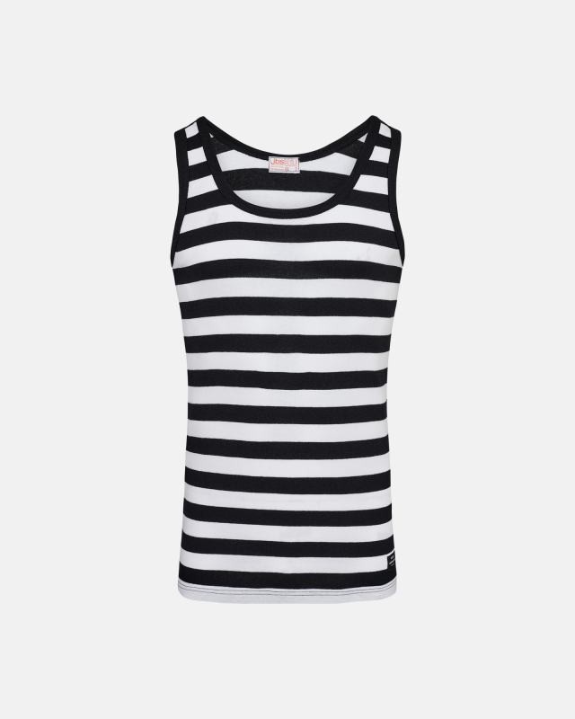 100 % Bio-Baumwolle, Tanktop "Original", Gestreift -JBS x Mads Nørgaard