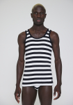 100 % Bio-Baumwolle, Tanktop "Original", Gestreift -JBS x Mads Nørgaard