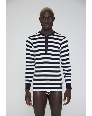 100 % Bio-Baumwolle, Grandad "Original", Gestreift -JBS x Mads Nørgaard