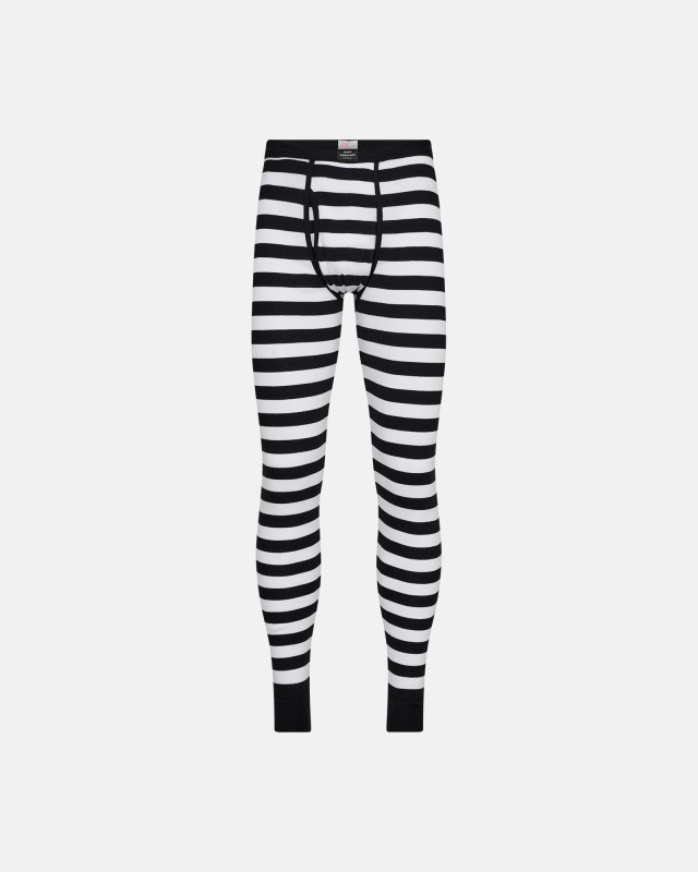 Long Johns, Bio-Baumwolle, Gestreift