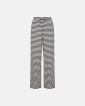 Bambusviskose, Rib-Hose, Blau Gestreift -JBS of Denmark Women