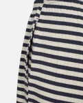Bambusviskose, Rib-Hose, Blau Gestreift -JBS of Denmark Women