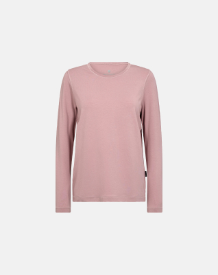 Bambusviskose, Langarmshirt, Dunkelrosa -JBS of Denmark Women