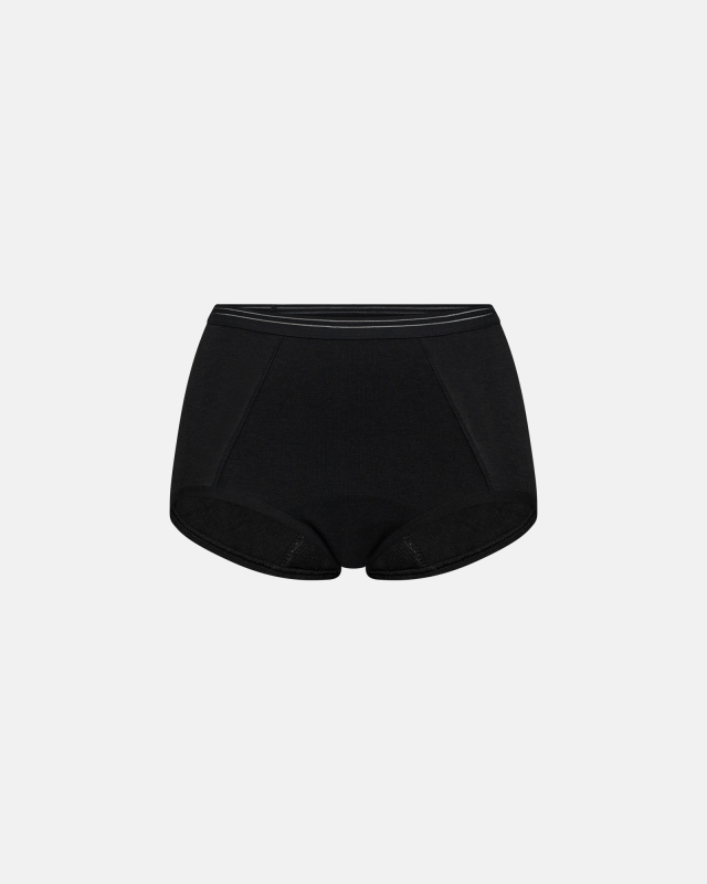 Bambus, Maxi Pantie "Absorbent" 30 ml, Schwarz -JBS of Denmark Women