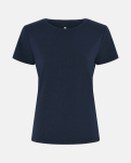 Bambusviskose,  T-Shirt, Marineblau -JBS of Denmark Women