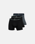Bambusviskose, Boxershorts, 3er-Pack, Schwarz -JBS