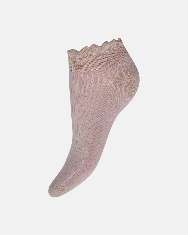 Bambusviskose, Footie, 3er-Pack, Weiß Rosa Sand -Decoy